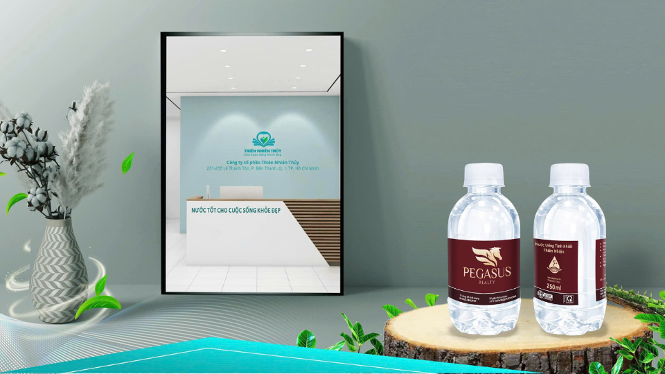 Gia công nước đóng chai 250ml - PEGASUS